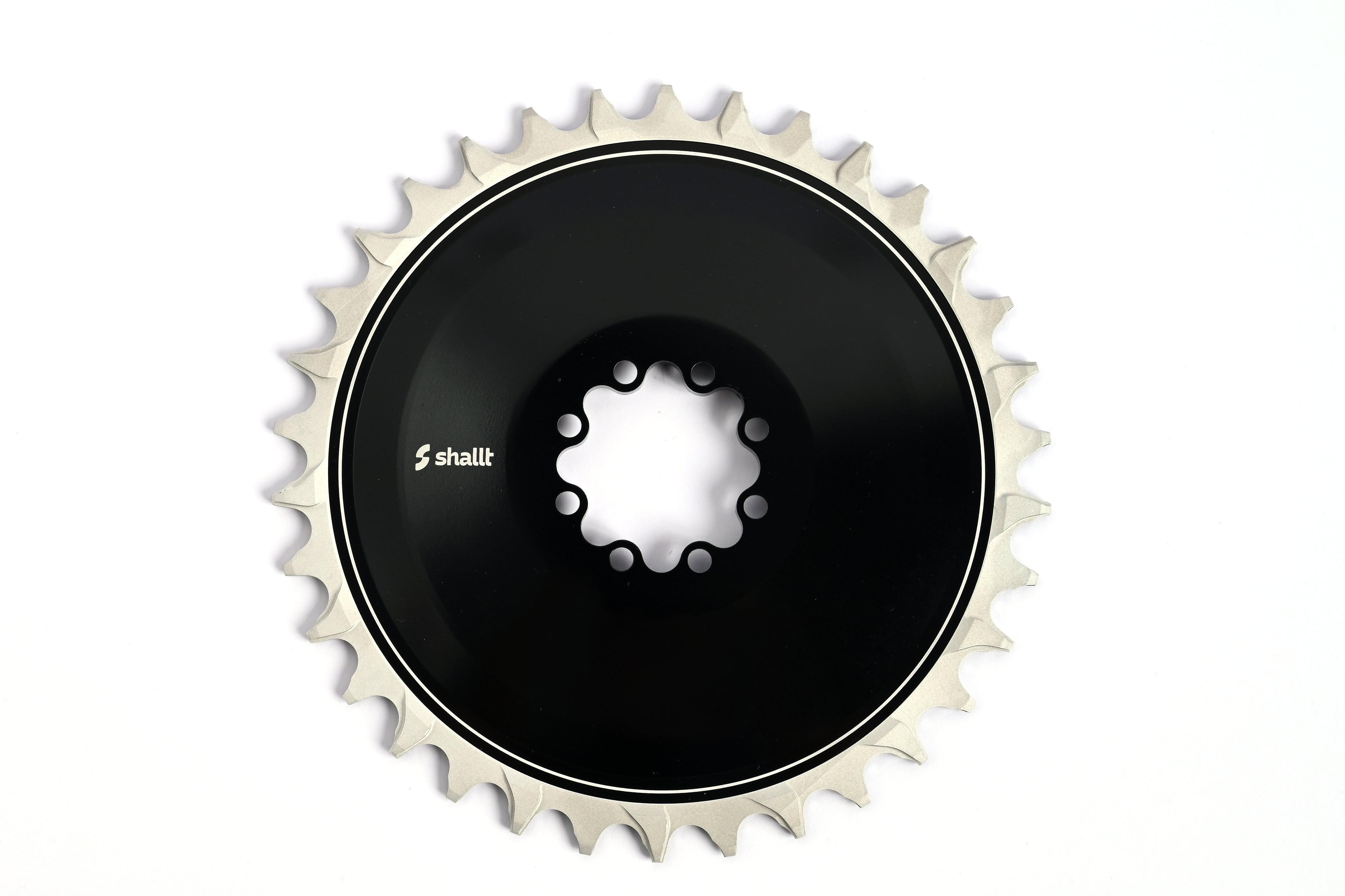 Plateau SHALLT Direct 8 Vis 3 mm Aéro 34D Noir